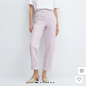 Mango Slouchy Jeans With Elastic Waist